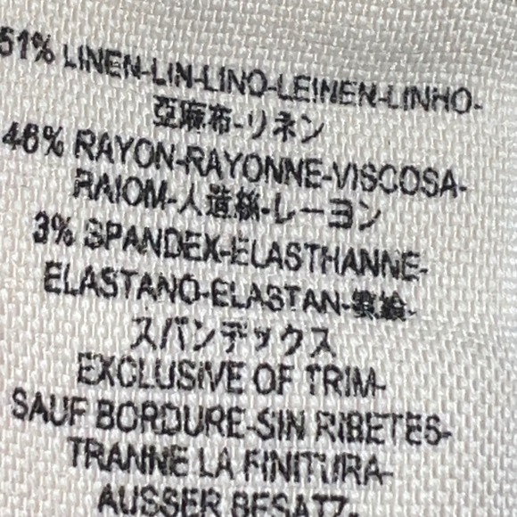 Free People Rea Femme Drapey Raw Edge Linen Blend Moto Jacket Ivory Size XS - Picture 6 of 7